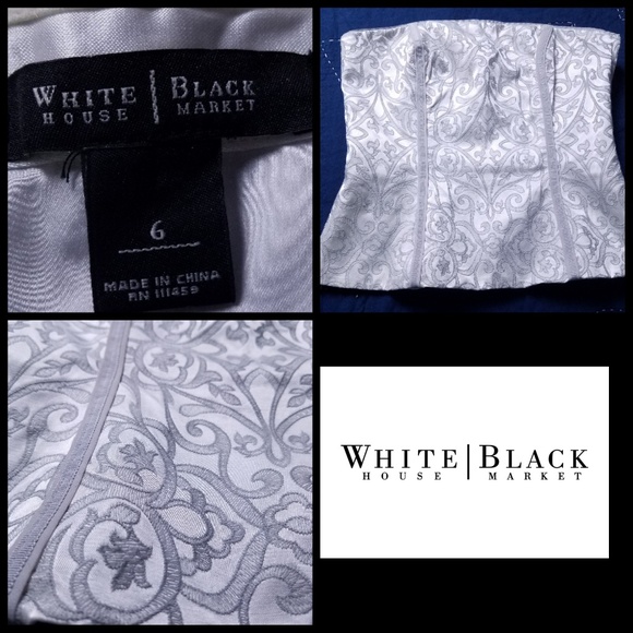 White House Black Market Corset top size 6 - Picture 1 of 8